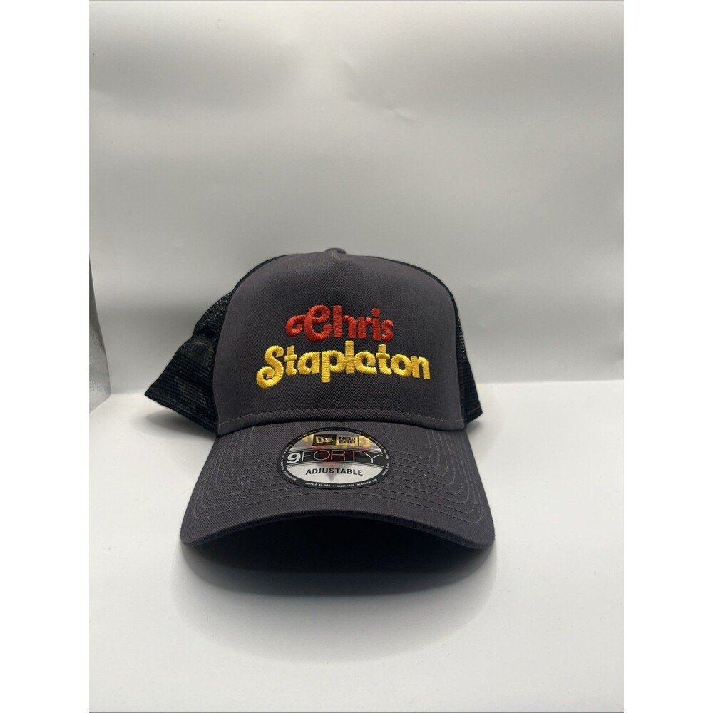 Chris Stapleton Mesh Snapback Trucker Hat Decky Original One Size Fits Most